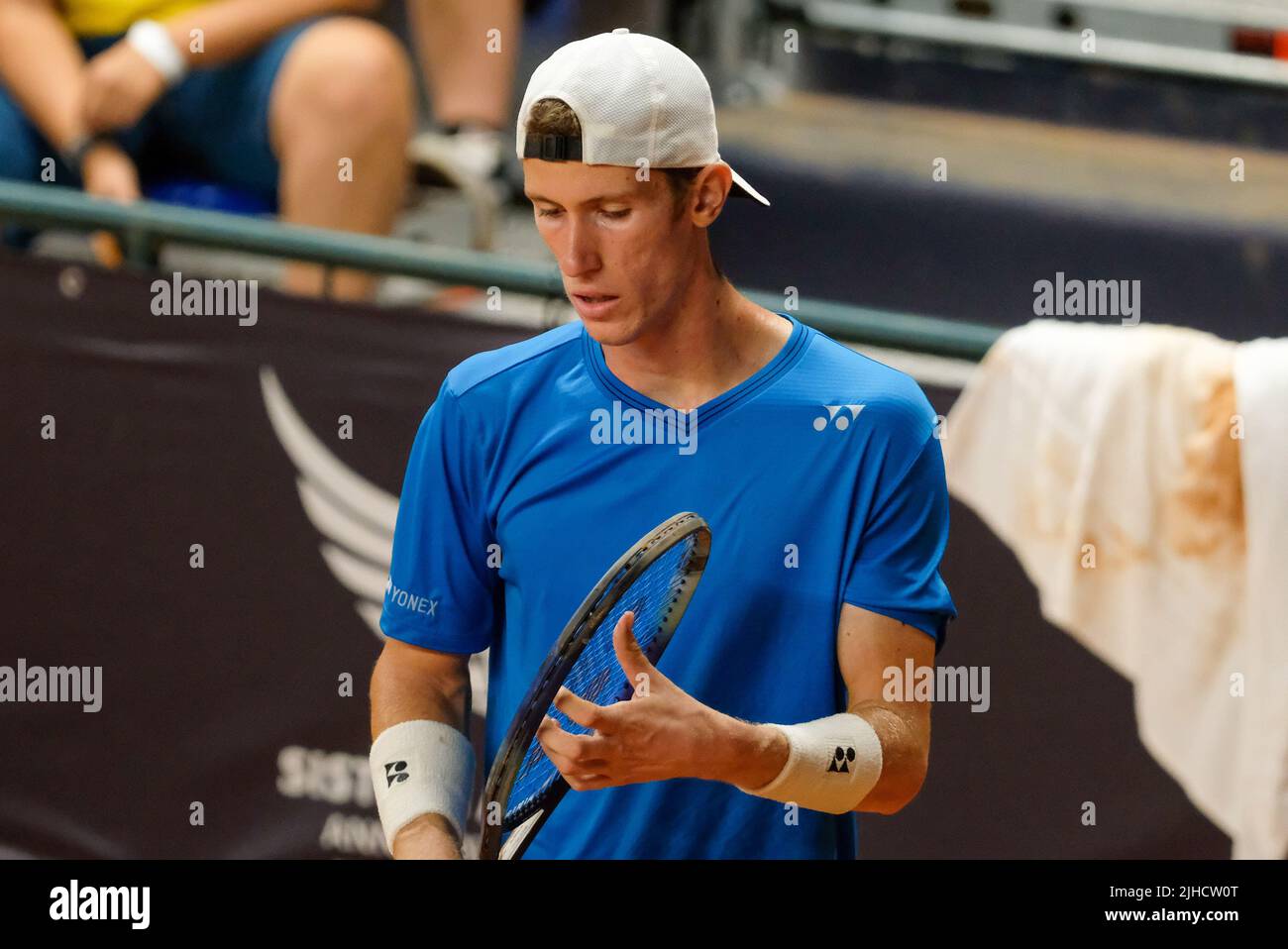 Verona, 17th luglio 2022 - ATP Challenger tour - Internazionali Tennis Città di Verona - finale tra Pedro Cachin e Francesco Maestrelli Foto Stock
