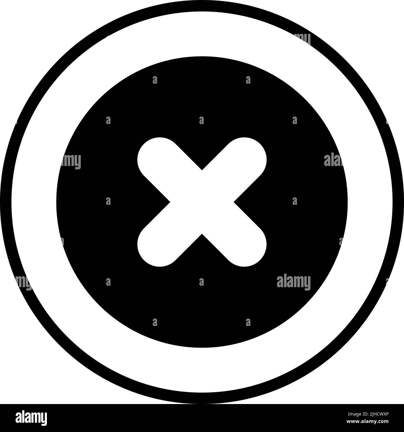 Divieto essenziale . Illustrazione Vettoriale