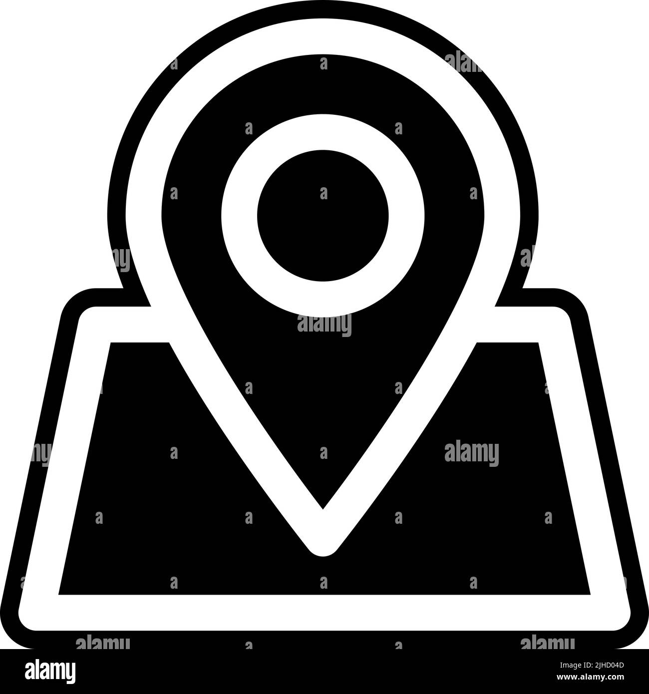 Mappa di interazione . Illustrazione Vettoriale