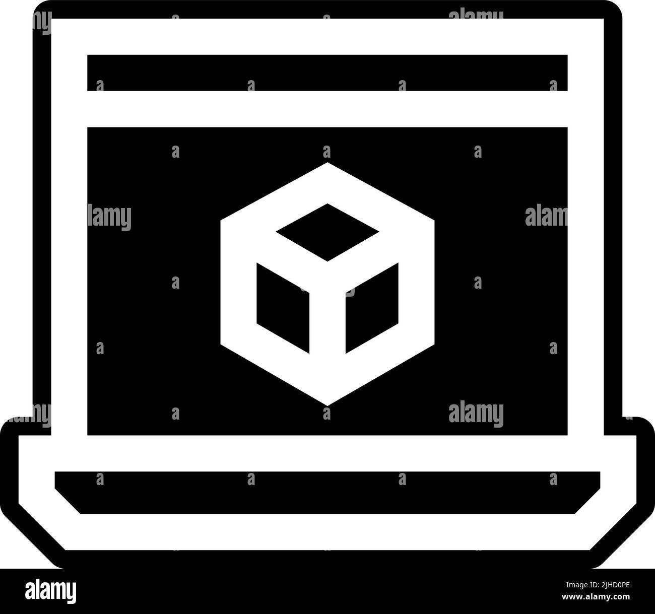 Cubo della conoscenza . Illustrazione Vettoriale