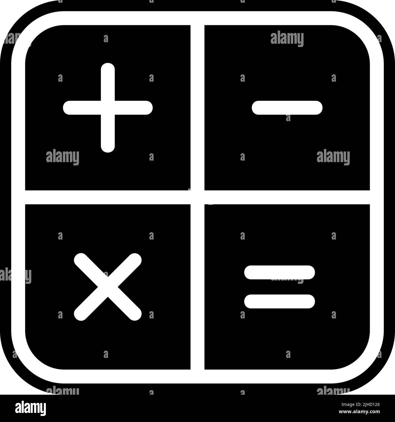 Alfabetizzazione matematica . Illustrazione Vettoriale