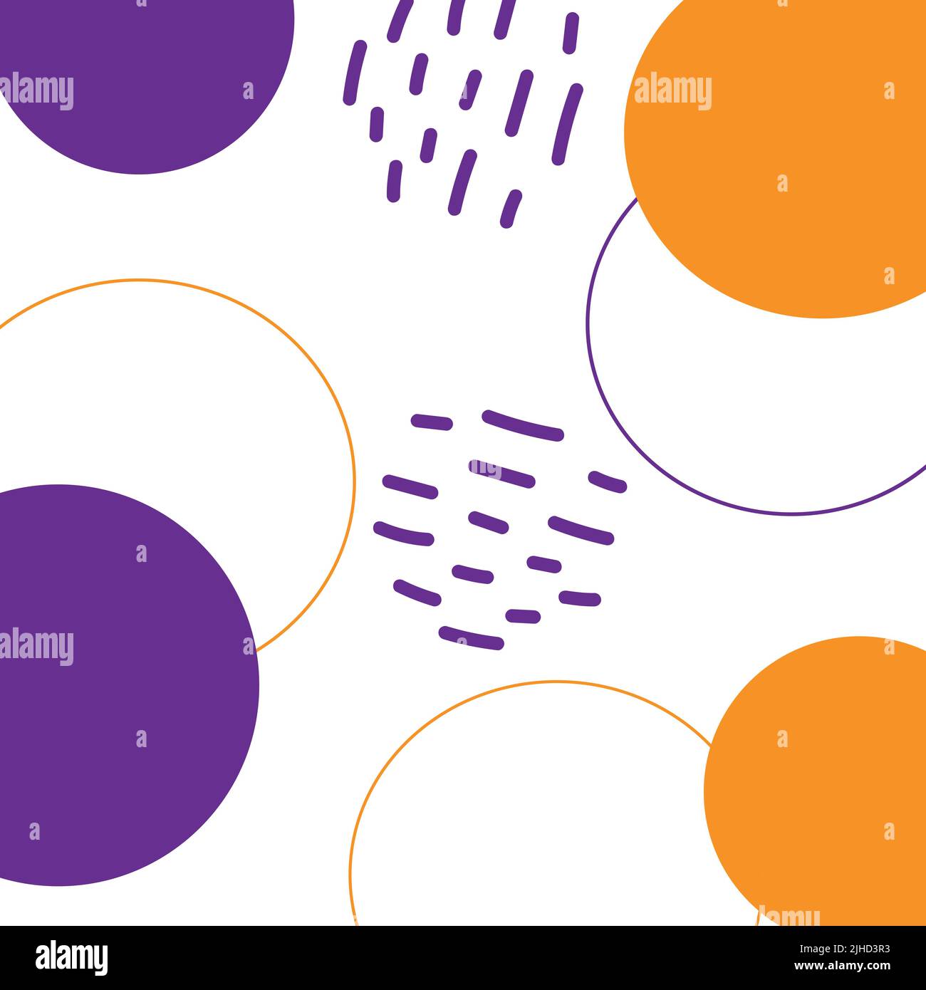 Trama astratta dello sfondo in colori alla moda elementi disegnati a mano. Ideale per lettere, sfondo per il web, poster, biglietti, brochure. Illustrazione Vettoriale