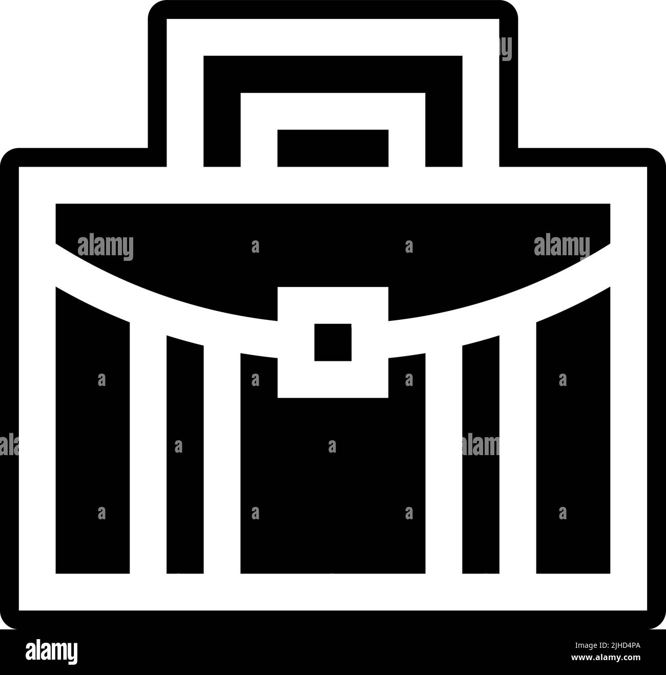 Valigetta per cancelleria . Illustrazione Vettoriale