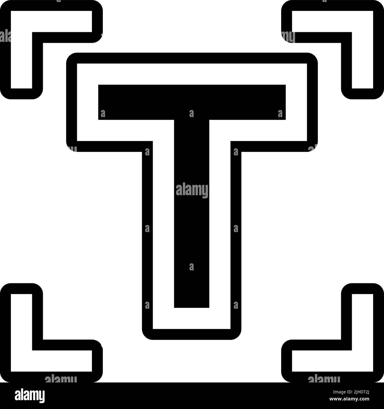 Tipografia arte e design . Illustrazione Vettoriale