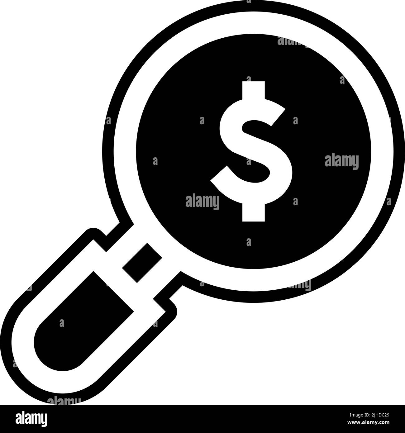 Denaro per crisi economica . Illustrazione Vettoriale