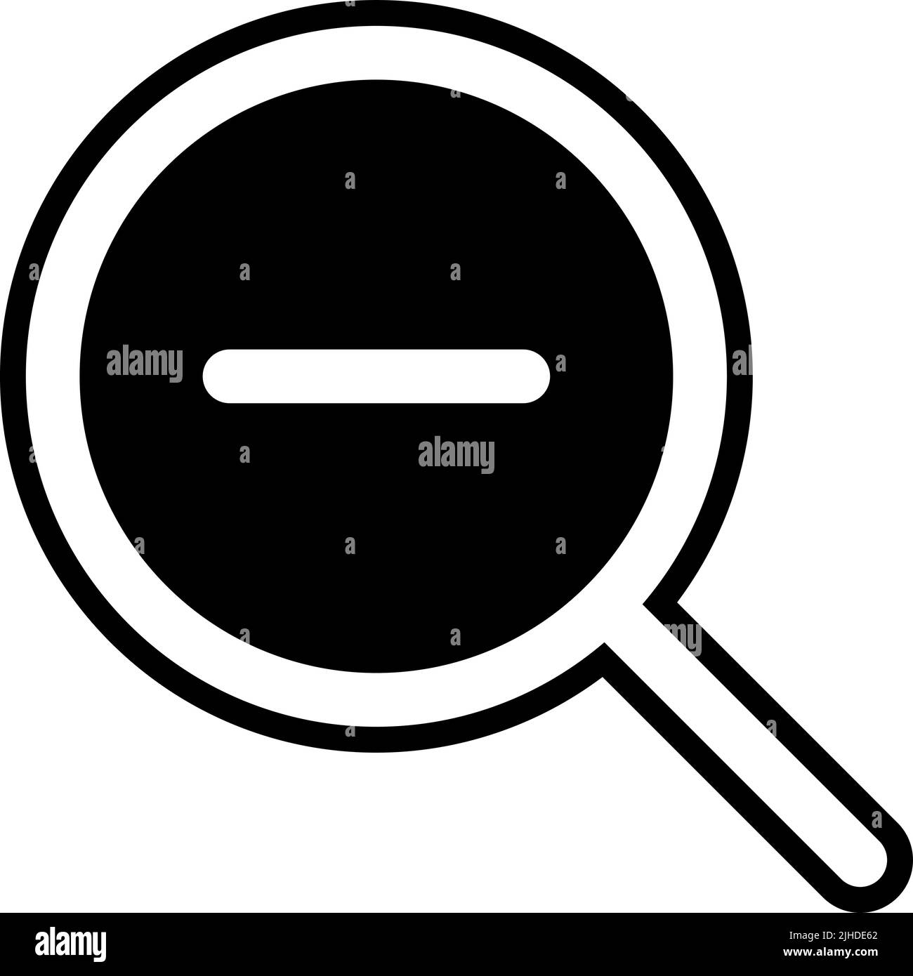 Interfaccia fotocamera zoom indietro . Illustrazione Vettoriale