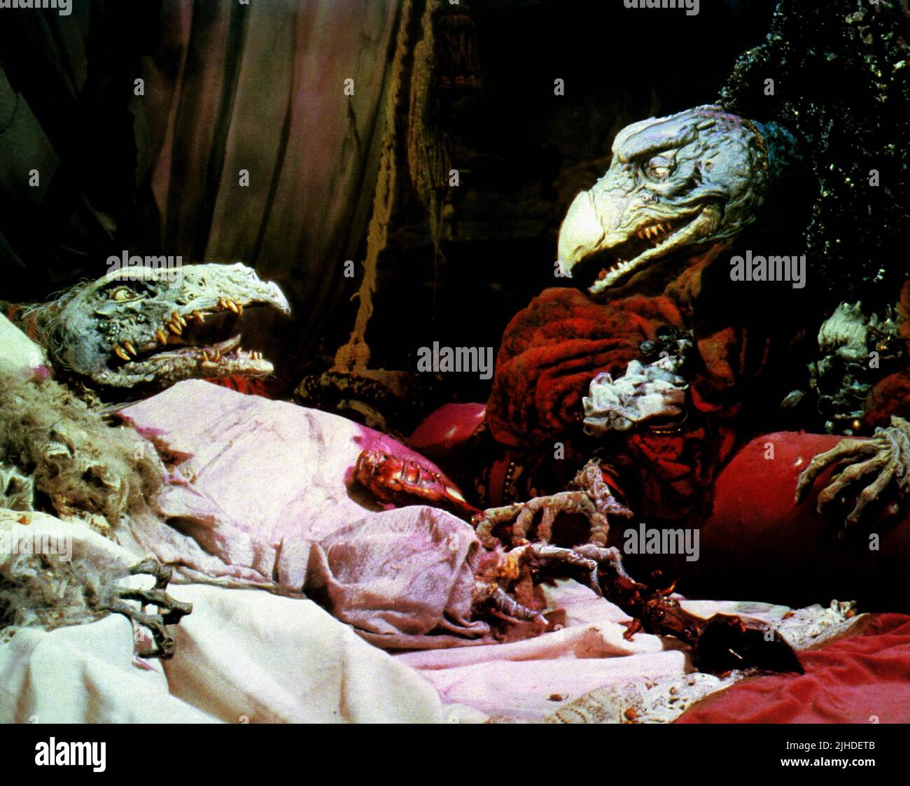 SKEKSIS, il cristallo scuro, 1982 Foto Stock