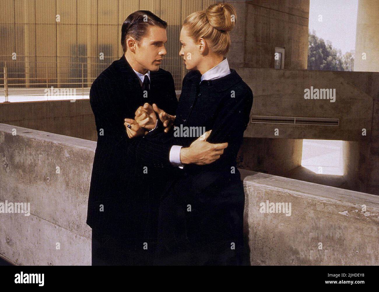 ETHAN HAWKE, Uma Thurman, GATTACA, 1997 Foto Stock