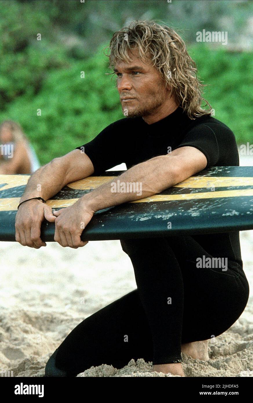 PATRICK SWAYZE, ROTTURA DEL PUNTO, 1991 Foto Stock