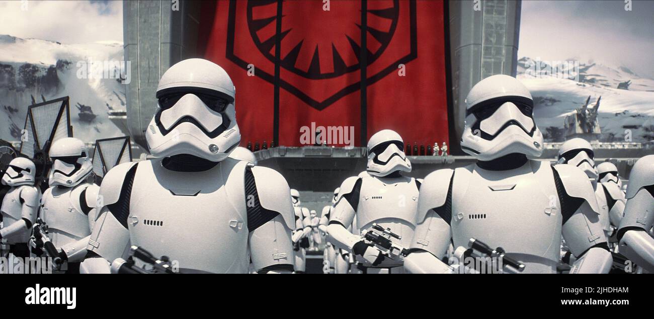 STORMTROOPERS, Star Wars: Episodio VII - La forza si risveglia, 2015 Foto Stock