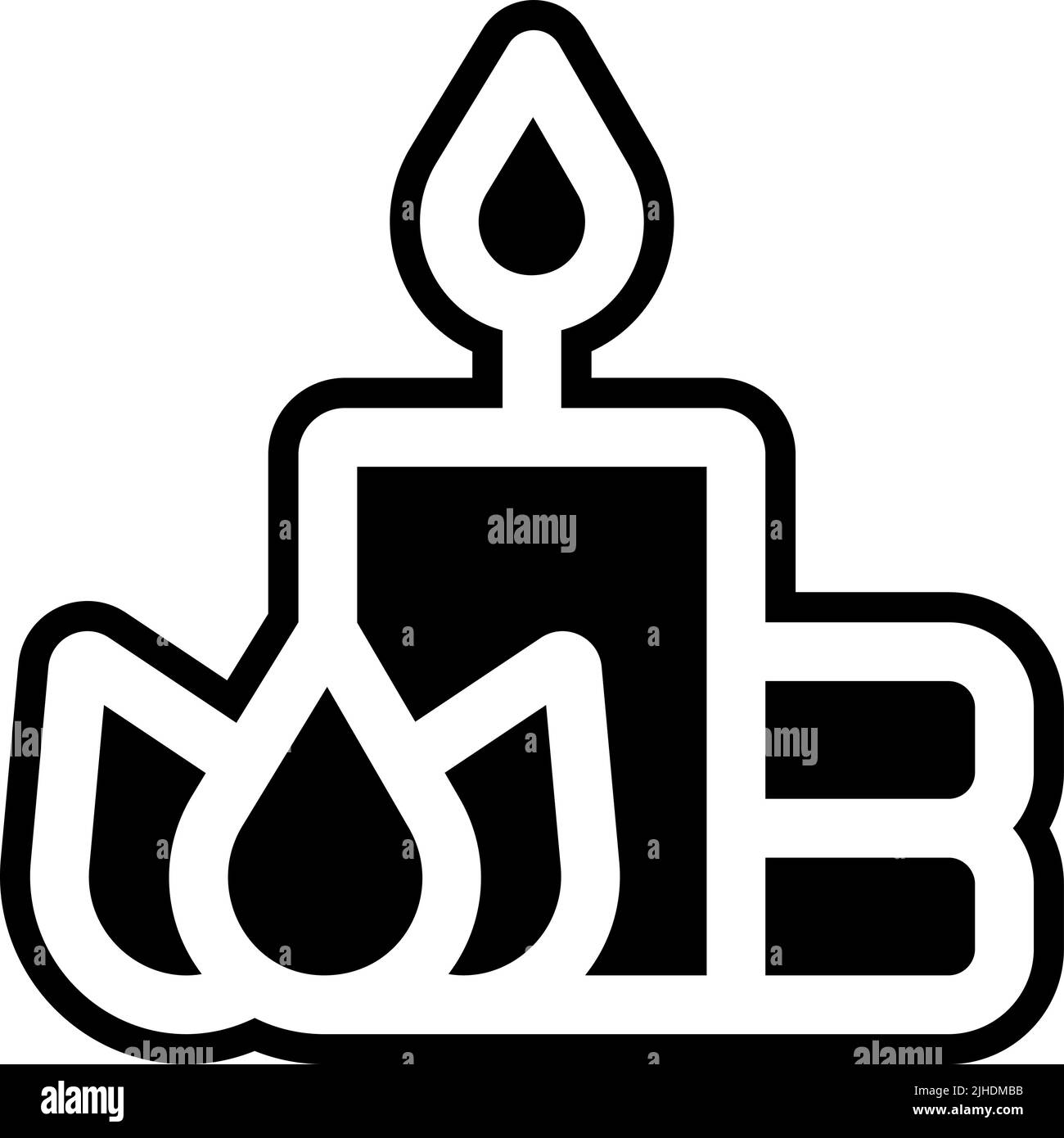 Hotel spa. Illustrazione Vettoriale