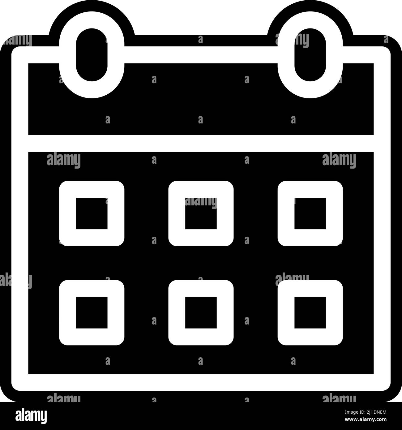 Calendario Ramadan . Illustrazione Vettoriale