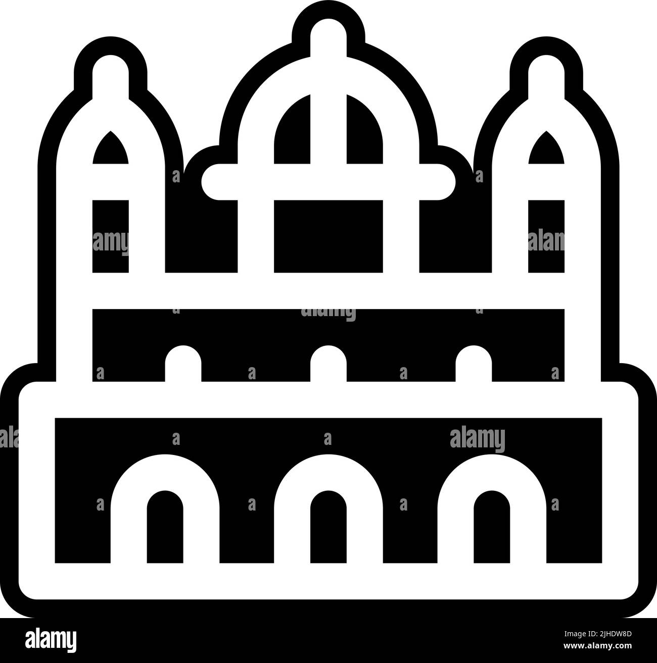 Templi tempio gurdwara . Illustrazione Vettoriale