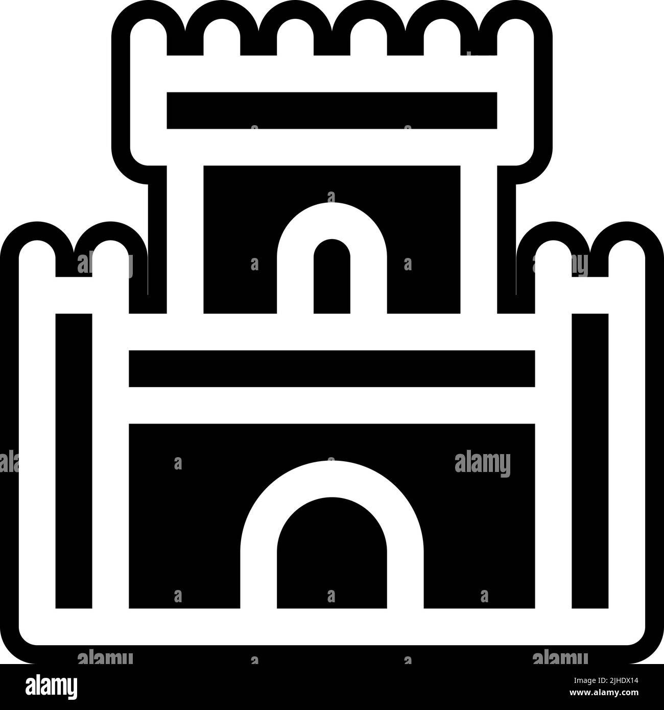 Templi salomone . Illustrazione Vettoriale