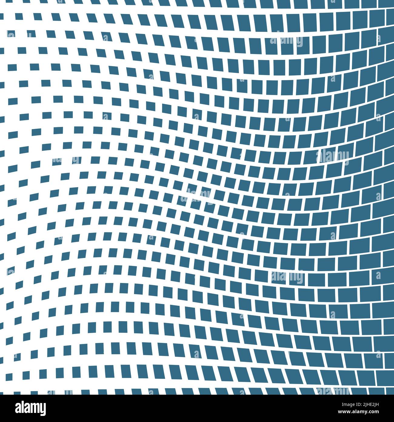 Sfondo a mezzitoni quadrato geometrico astratto. Illustrazione vettoriale Illustrazione Vettoriale