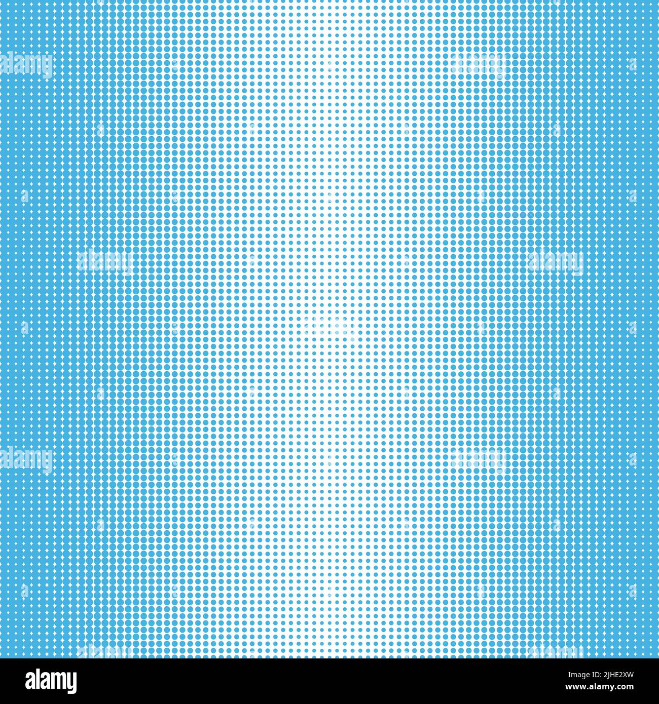 Punti mezzitoni sfondo blu. Illustrazione vettoriale Illustrazione Vettoriale
