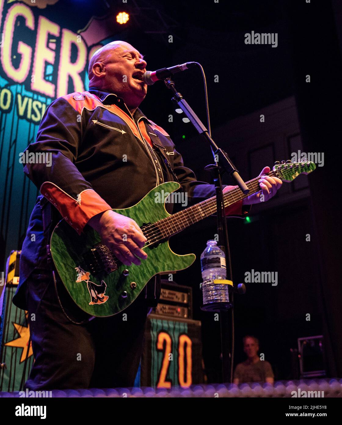 Dita piccole rigide a Parr Hall, Warrington luglio 2022 Foto Stock