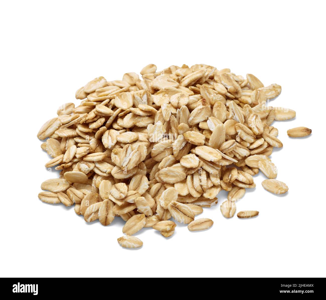 oat cibo cereali grano sano farinata d'avena colazione biologica flake ingrediente dieta semi pasto cucchiaio di legno Foto Stock