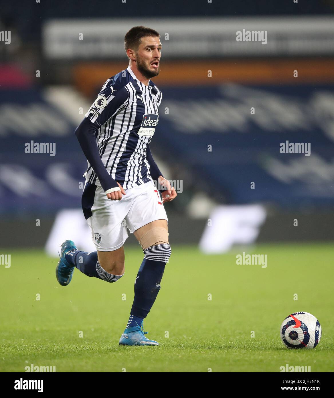 Foto di archivio datata 04-03-2021 del West Bromwich Albion's OK Yokuslu. West Brom ha firmato il centrocampista tacchino OK Yokuslu come agente libero dopo la sua partenza da Celta Vigo, soggetto a un permesso di lavoro. Data di emissione: Lunedì 18 luglio 2022. Foto Stock