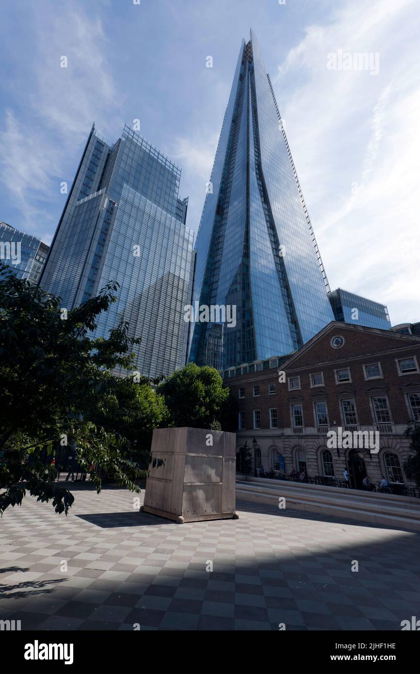 La Statua di Thomas Guy rimane salita a causa della Commissione per la diversità nel reame pubblico di Sadiq Khan. Foto Stock