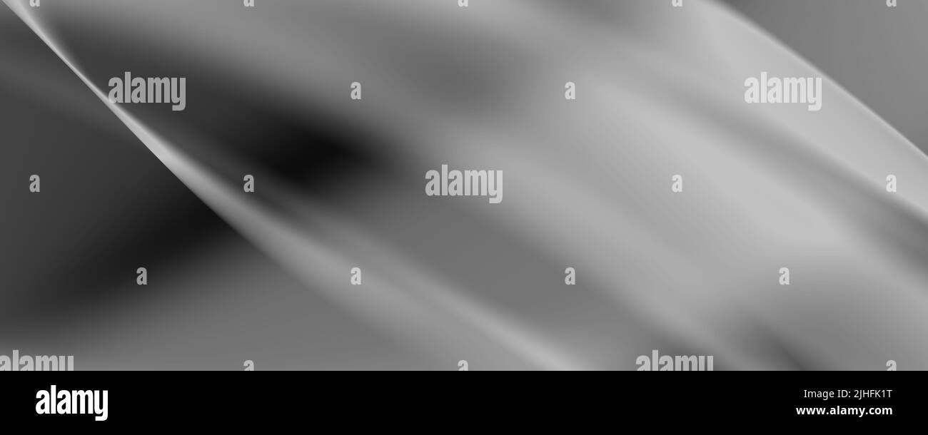 Sfondo astratto Banner 8K chiaro, scuro, monocromatico, Nero, Bianco, Raggio grigio, laser, nebbia, strisce, griglia, Quadrato, gradiente Foto Stock