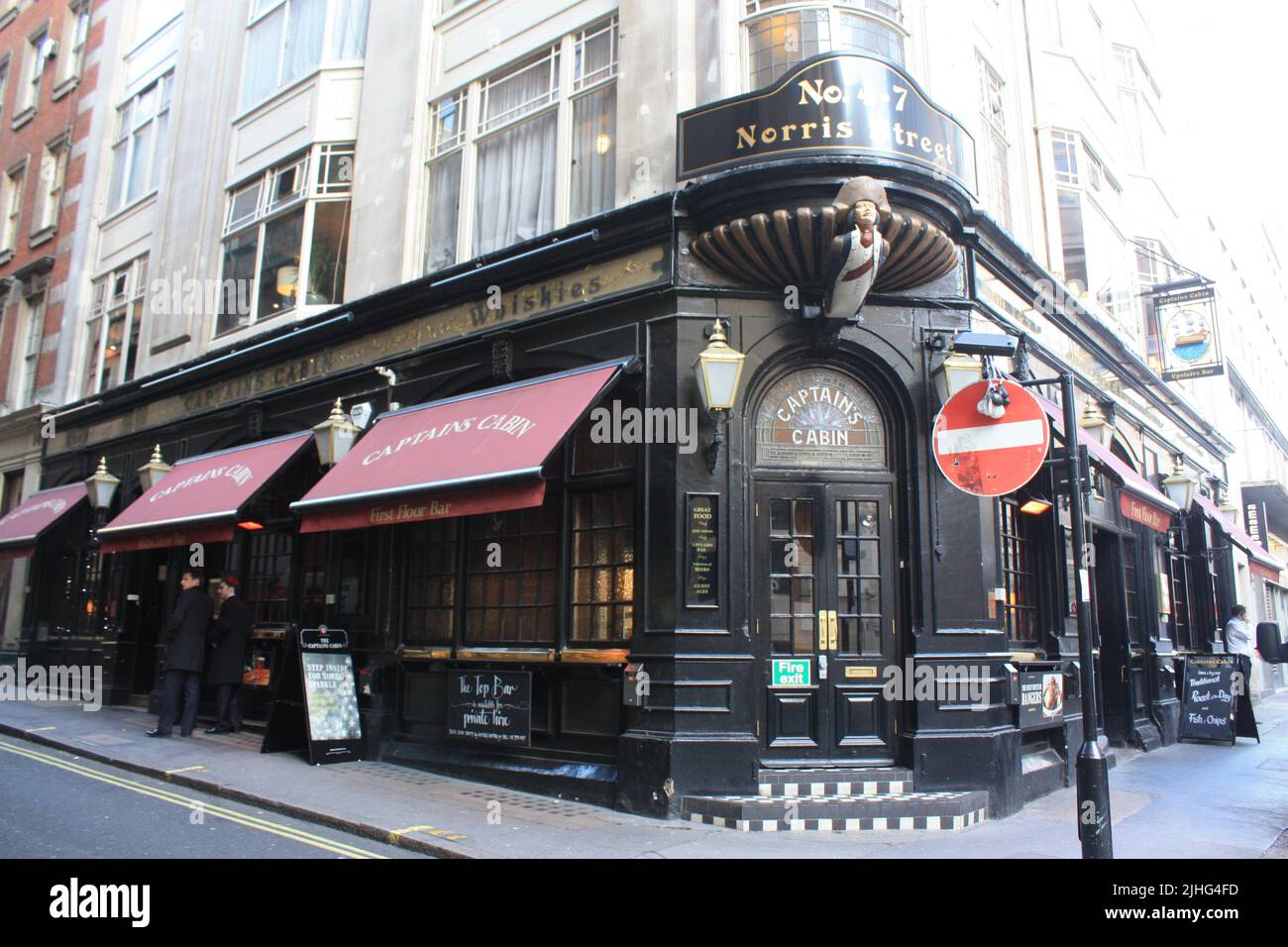 Captain's Cabin Pub Foto Stock