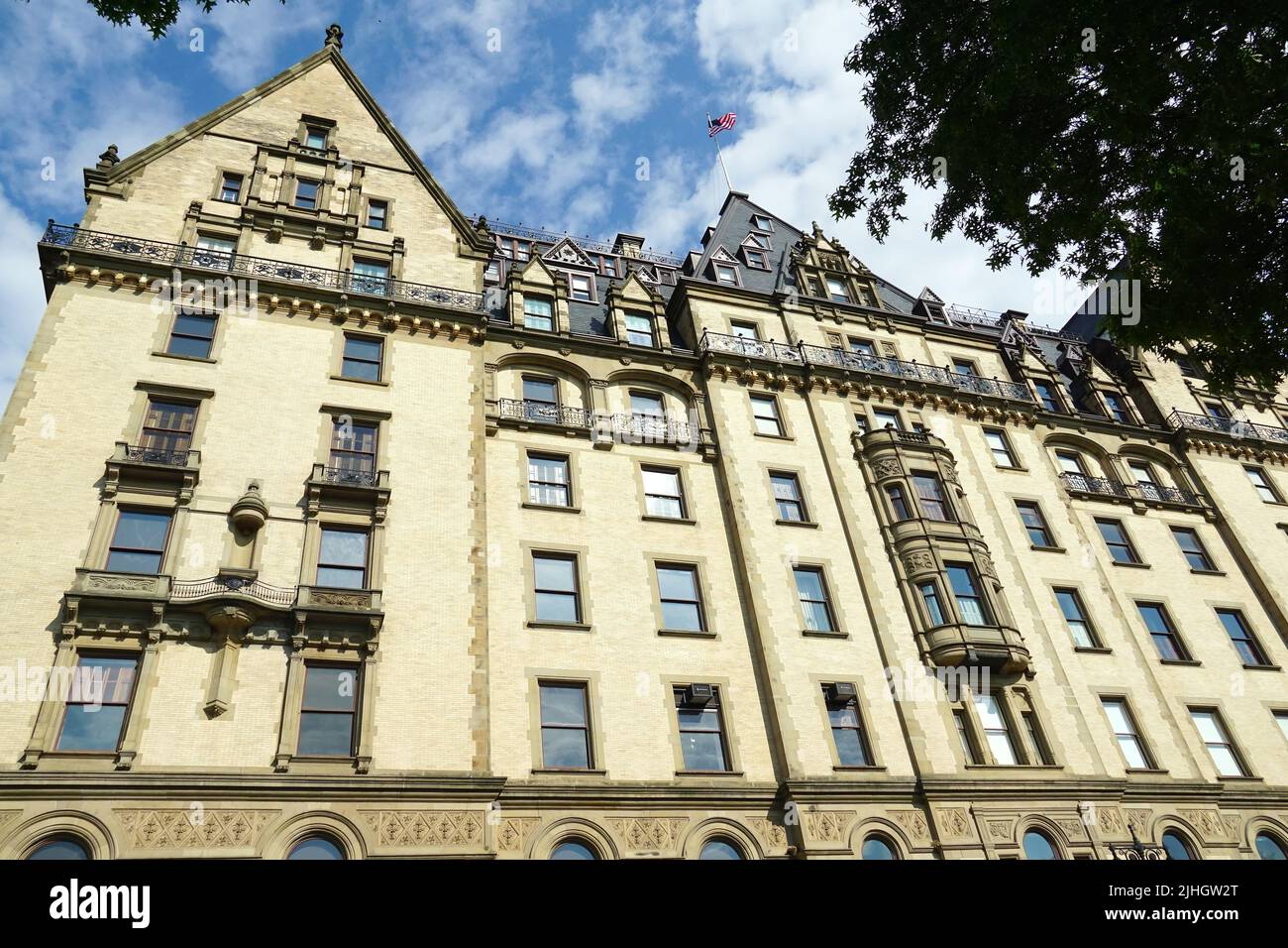 Dakota, Dakota Apartments, Central Park, Manhattan, New York City (NYC), state of New York, USA, Nord America Foto Stock