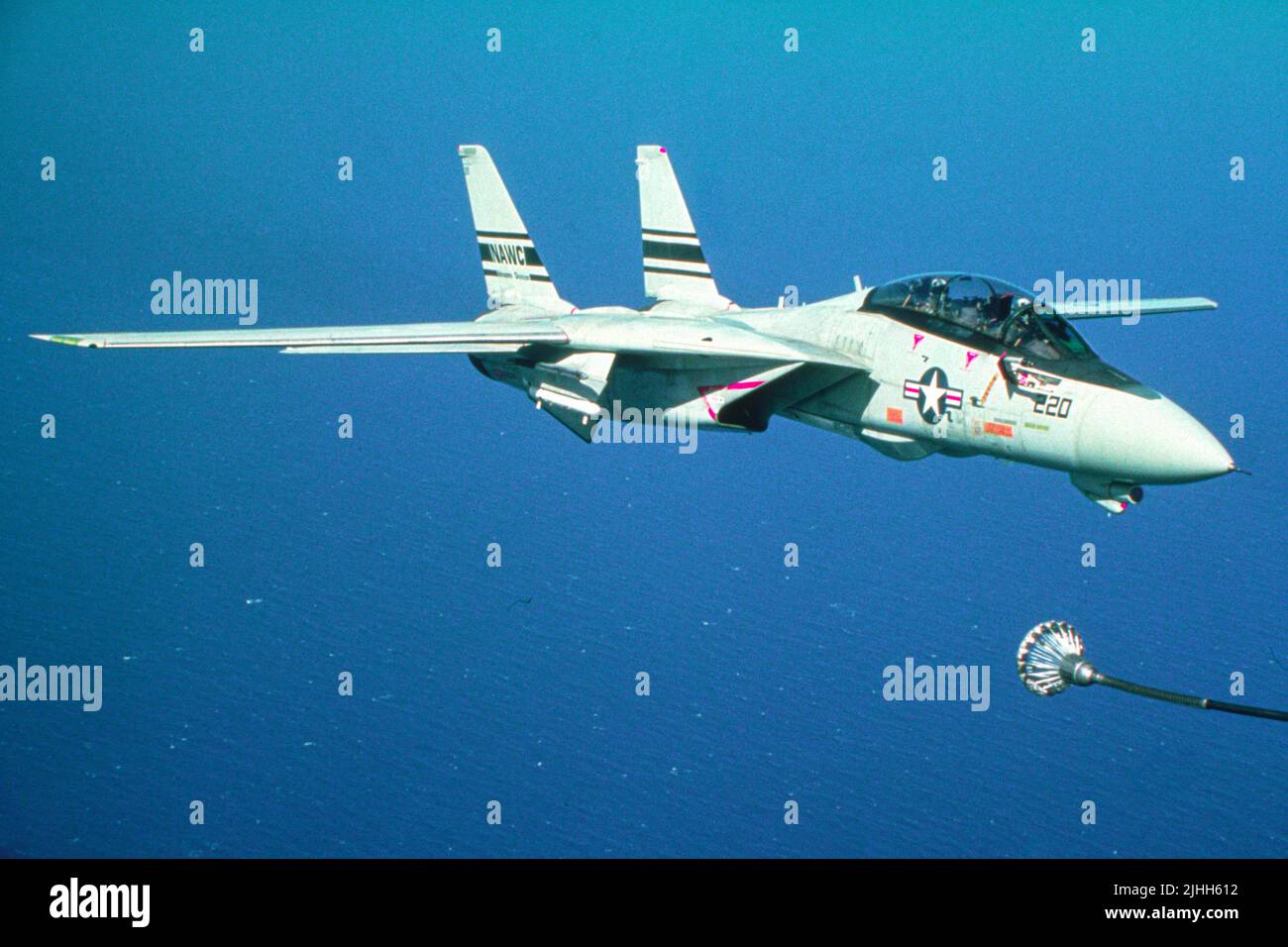 Rifornimento di carburante Grumman F-14 Tomcat Foto Stock
