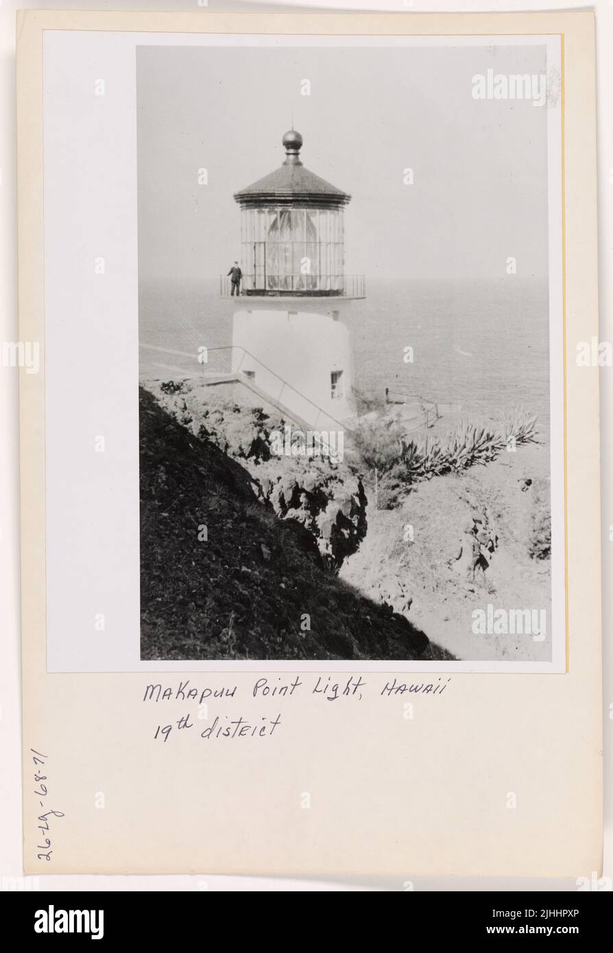 CIAO - Makapuu. Makapuu Point Light Station, Oahu, Hawaii. Foto Stock