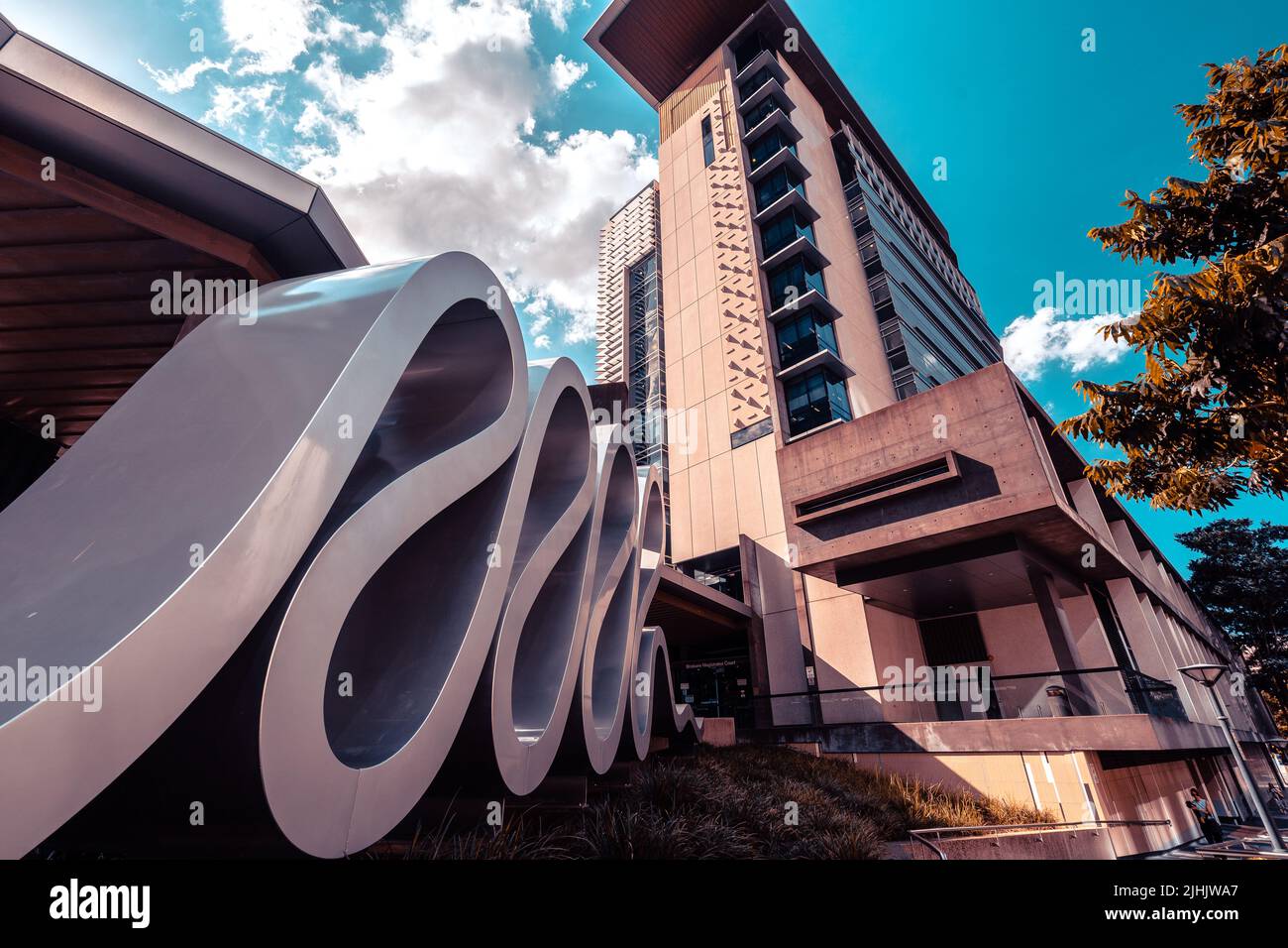 Brisbane, Australia - Magistrates Court Building Foto Stock