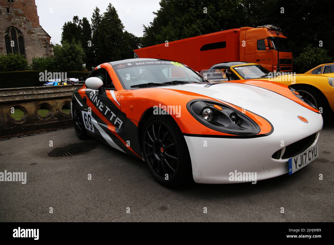 Ginetta G40 Cup Racer Foto Stock