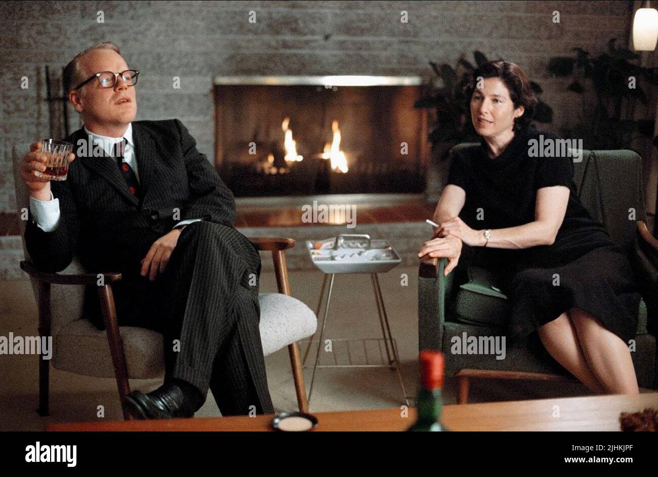 PHILIP Seymour Hoffman, Catherine Keener, CAPOTE, 2005 Foto Stock