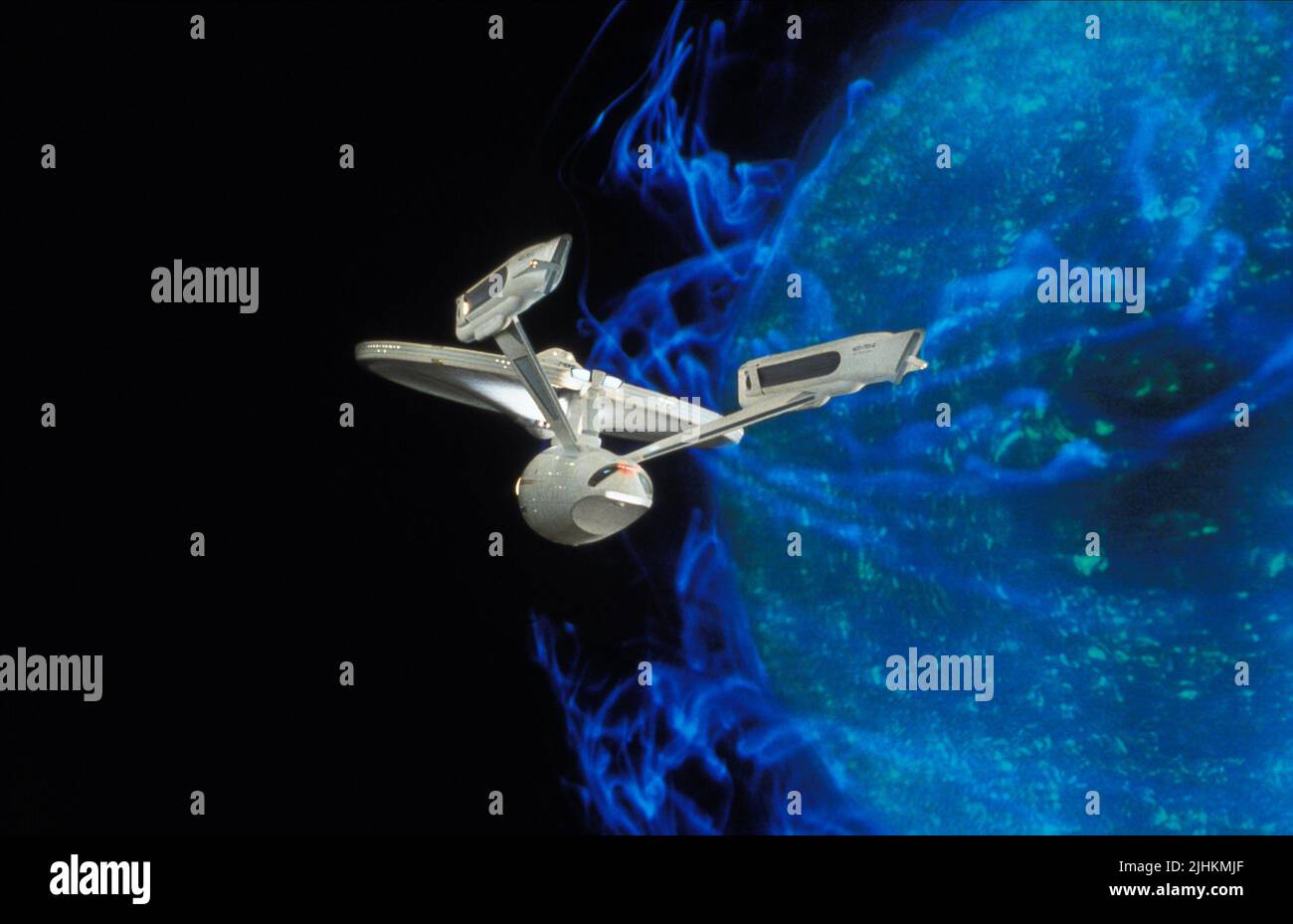 USS ENTERPRISE NCC-1701-A, STAR TREK V: il Final Frontier, 1989 Foto Stock