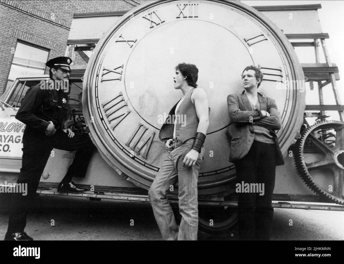 WILLIAM SMITH, Matt Dillon, Mickey Rourke, RUMBLE FISH, 1983 Foto Stock