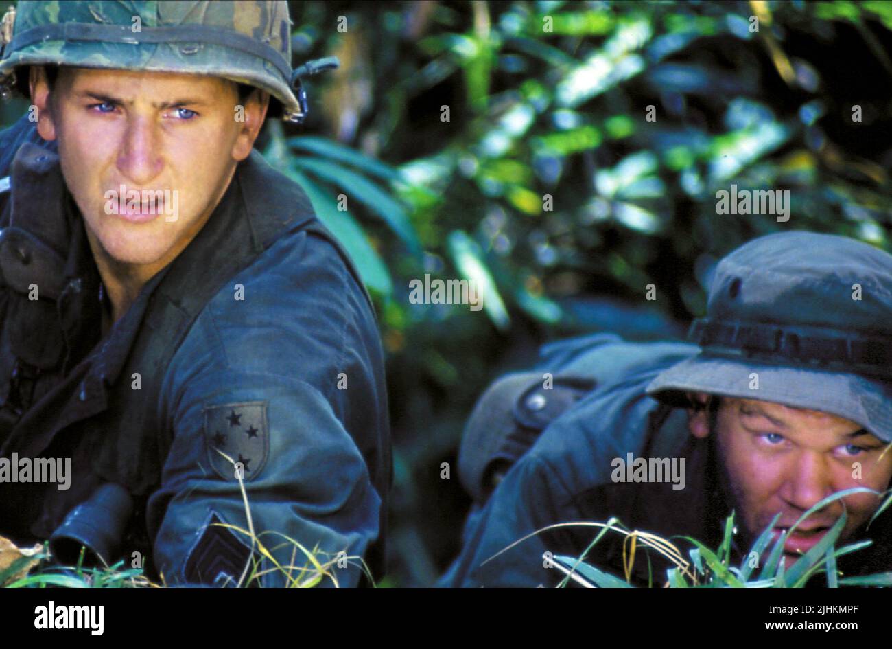 SEAN PENN, John C. Reilly, delle vittime di guerra, 1989 Foto Stock