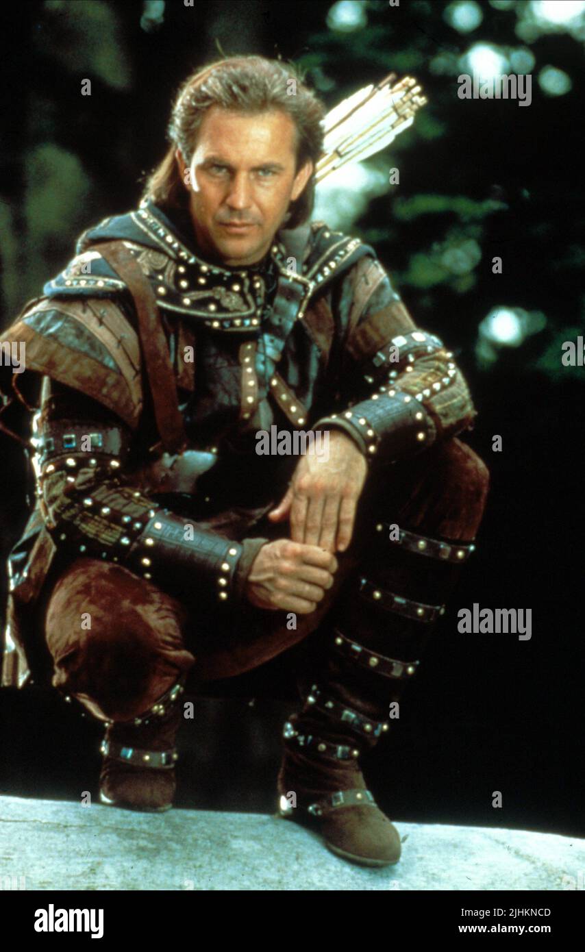 KEVIN COSTNER, Robin Hood il principe dei ladri, 1991 Foto Stock