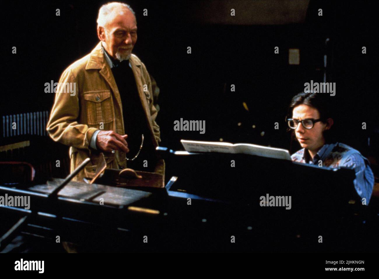 JOHN GIELGUD, NOAH TAYLOR, lucentezza, 1996 Foto Stock