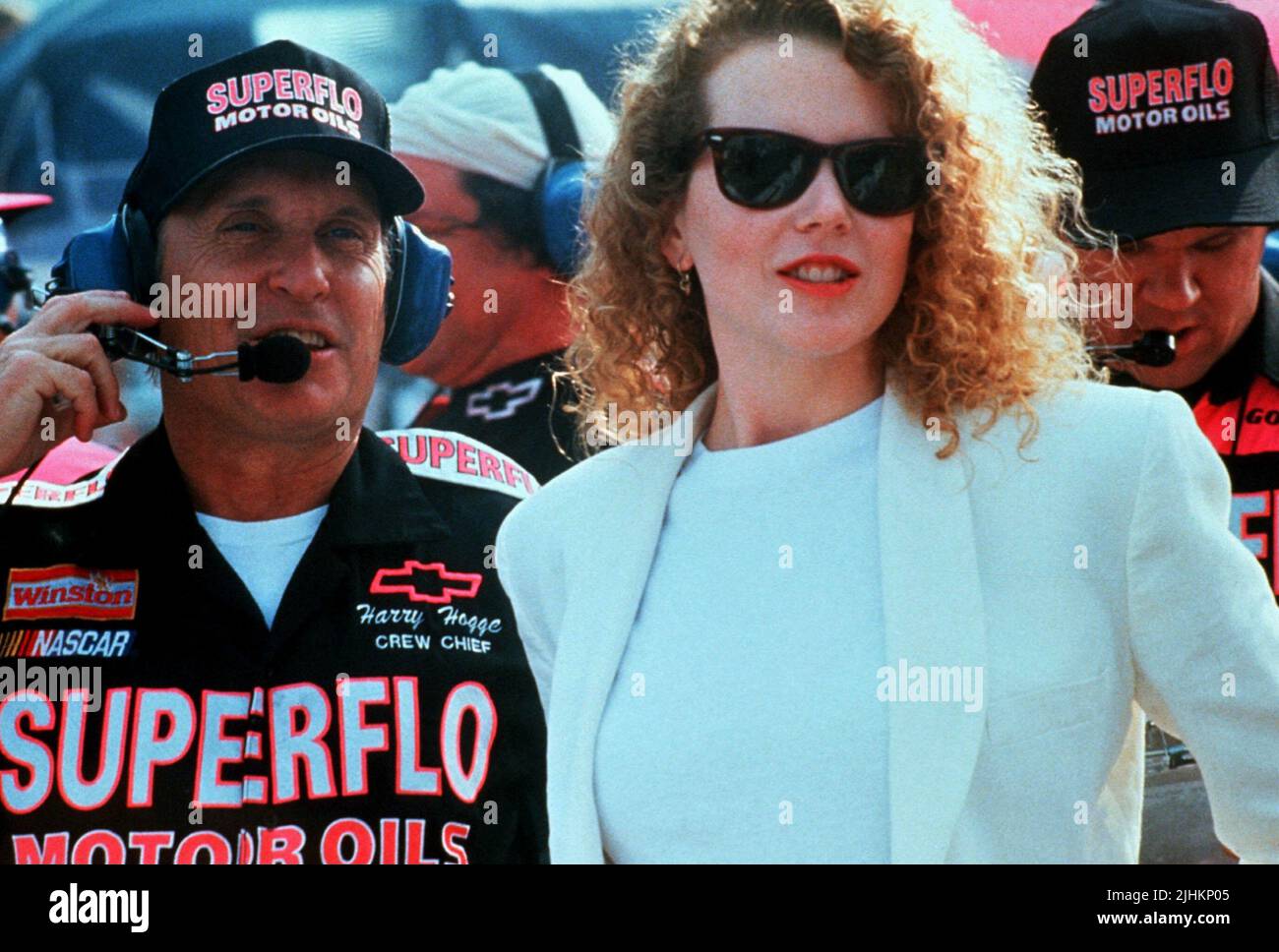 ROBERT DUVALL, Nicole Kidman, Giorni di tuono, 1990 Foto Stock