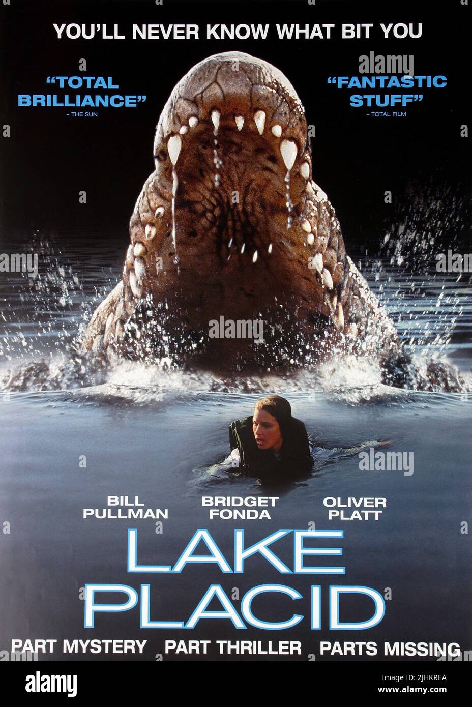 BRIDGET FONDA POSTER, LAKE PLACID, 1999 Foto Stock
