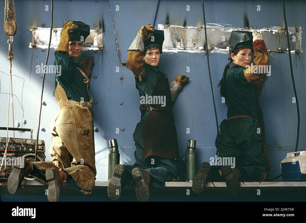 CAMERON DIAZ, Drew Barrymore, Lucy Liu, CHARLIE'S ANGELS: Full Throttle, 2003 Foto Stock CAMERON DIAZ, Drew Barrymore, Lucy Liu, CHARLIE'S ANGELS: Full Throttle, 2003 Foto Stock