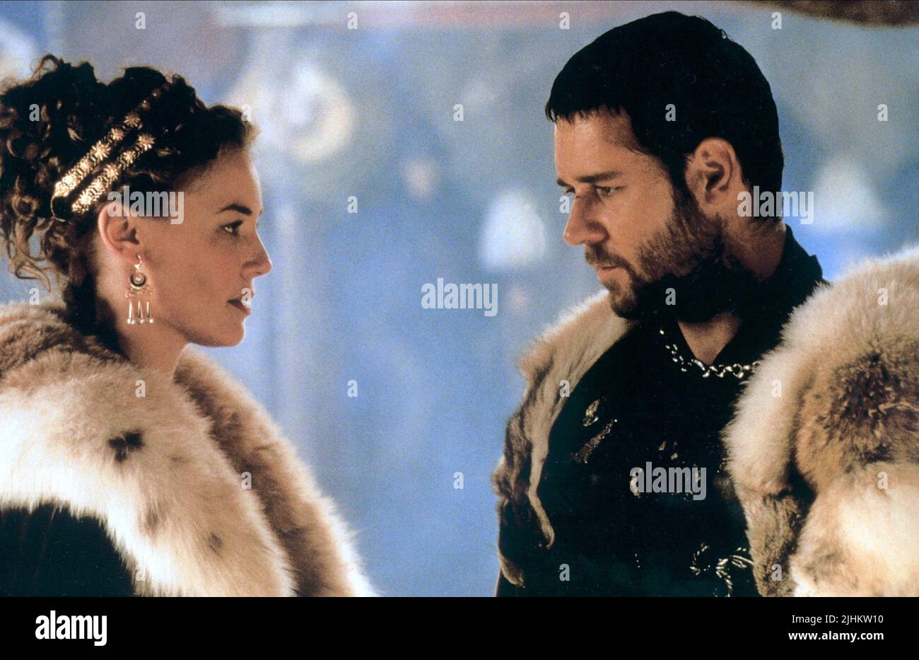 CONNIE NIELSEN, Russell Crowe, gladiator, 2000 Foto Stock