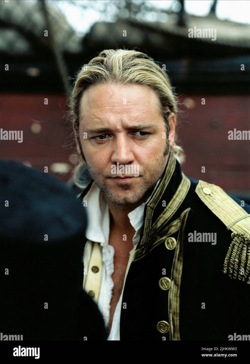 RUSSELL CROWE, master e Comandante: il lato lontano del mondo, 2003 Foto Stock