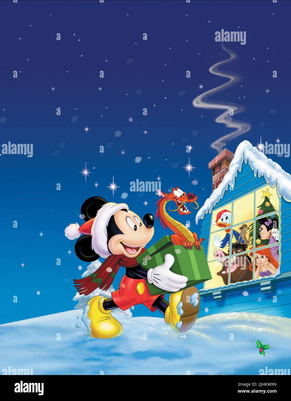 MICKEY MOUSE, IL MAGICO NATALE DI MICKEY: NEVICATO NELLA CASA DEL MOUSE , 2001 Foto Stock