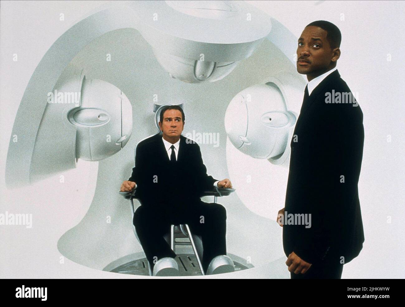 TOMMY LEE JONES, Will Smith, Men in Black II, 2002 Foto Stock