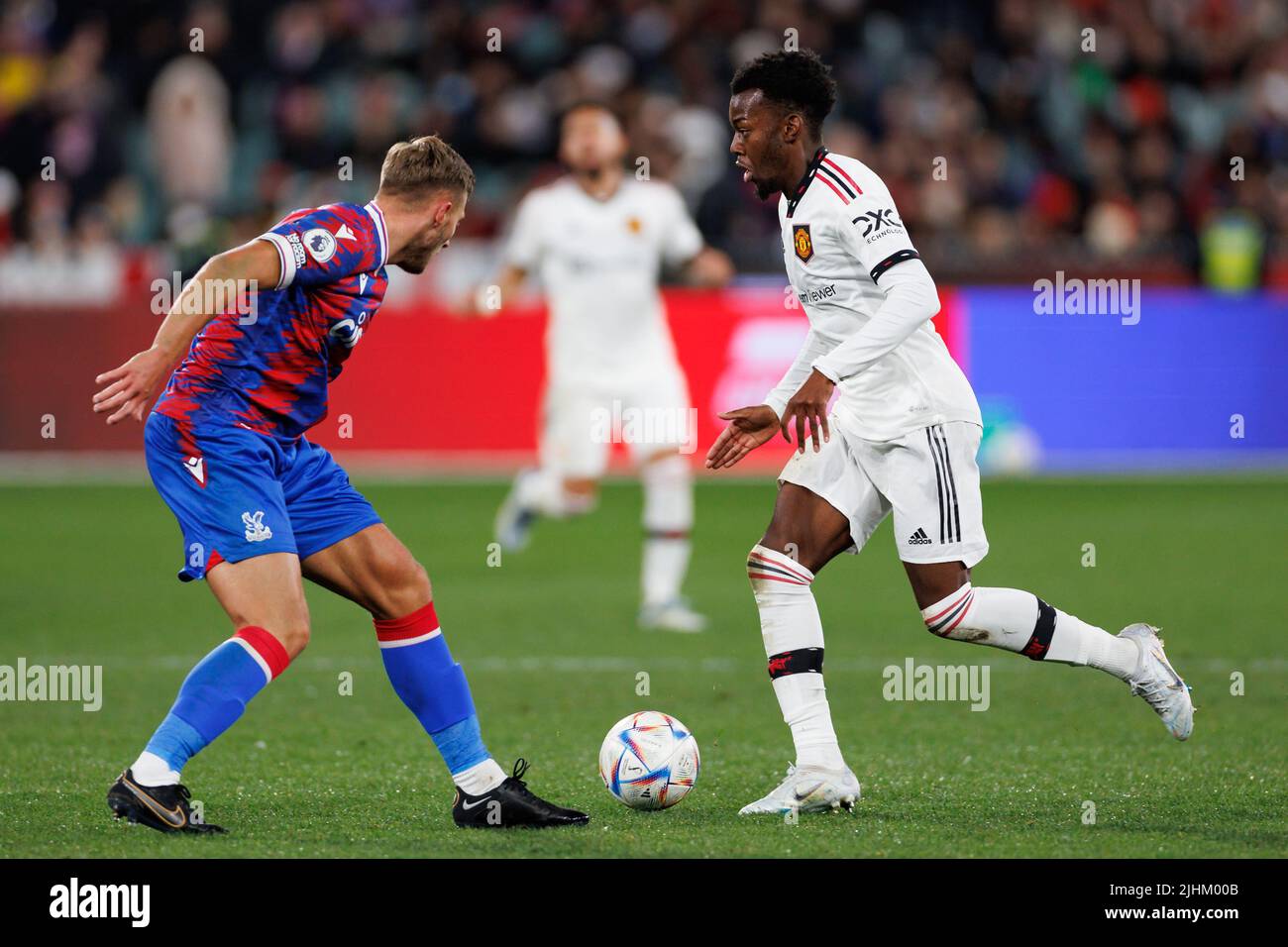 Melbourne, Australia, 19 luglio 2022. Manchester United vs Crystal Palace a Melbourne Cricket Ground (MCG) il 19 luglio 2022. Credit: Corleve/Alamy Stock Photo Foto Stock