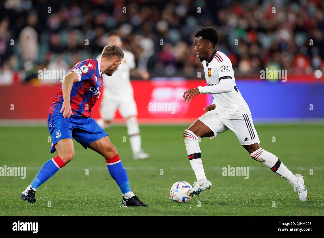 Melbourne, Australia, 19 luglio 2022. Manchester United vs Crystal Palace a Melbourne Cricket Ground (MCG) il 19 luglio 2022. Credit: Corleve/Alamy Stock Photo Foto Stock