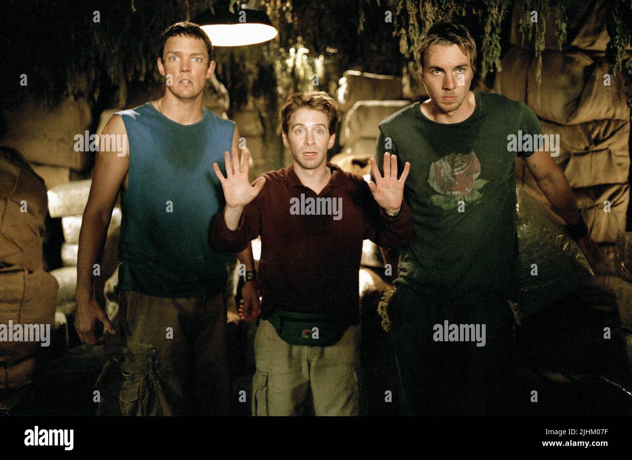 MATTHEW LILLARD, Seth Green, Dax Shepard, senza un dispositivo di compressione, 2004 Foto Stock