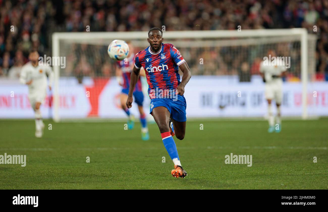 Melbourne, Australia, 19 luglio 2022. Manchester United vs Crystal Palace a Melbourne Cricket Ground (MCG) il 19 luglio 2022. Credit: Corleve/Alamy Stock Photo Foto Stock