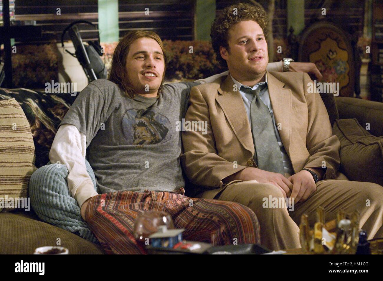 JAMES FRANCO, Seth Rogen, Pineapple express, 2008 Foto Stock