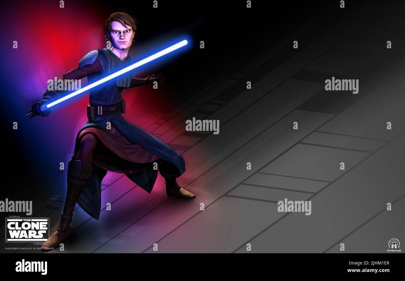 ANAKIN, Star Wars: The Clone Wars, 2008 Foto Stock
